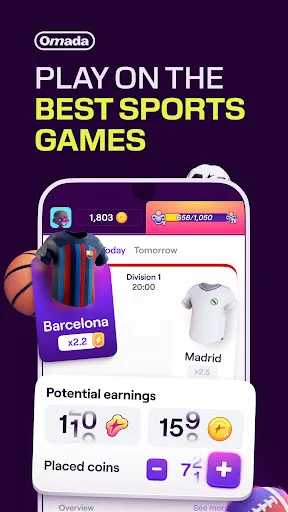 Omada - Make Sport Social | Games | XWorld