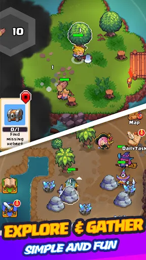 Mini Brawl Go! – RPG Aventura | 游戏 | XWorld