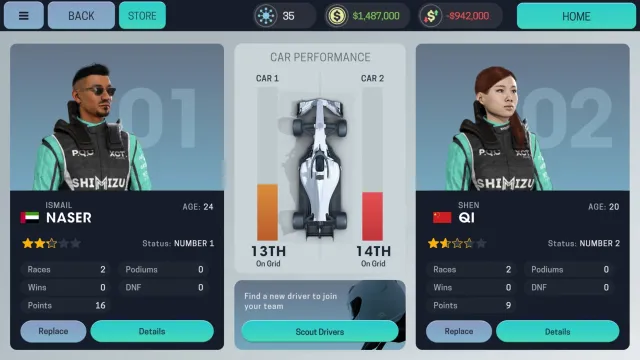 Motorsport Manager Mobile 3 | Permainan | XWorld