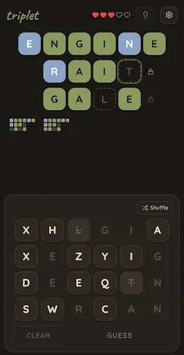 Triplet: 3-Word Puzzle | Permainan | XWorld Triplet: 3-Word Puzzle | Permainan | XWorld