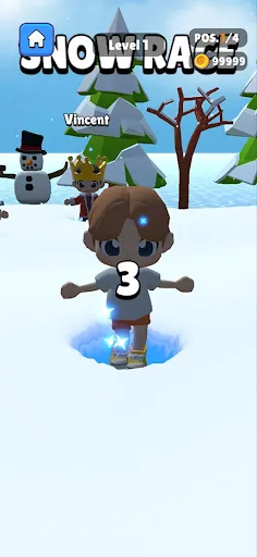 Snow Race 3D: Ice Runner Funny | 游戏 | XWorld