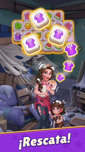 Tile Match Historia de Rescate | juego | XWorld
