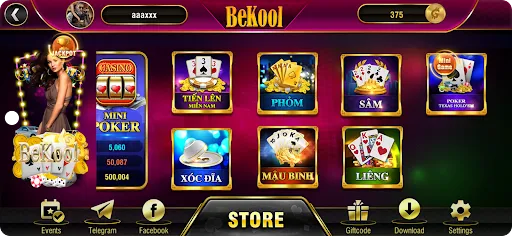 BeKool - Game đánh bài online | Games | XWorld