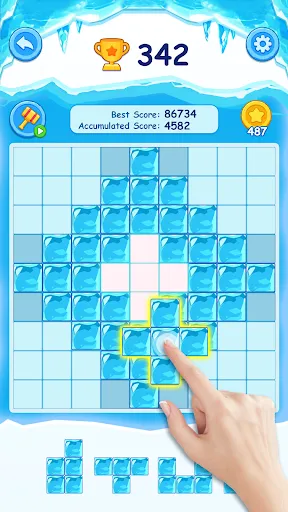 Classical Ice Blocks Puzzle | Games | XWorld