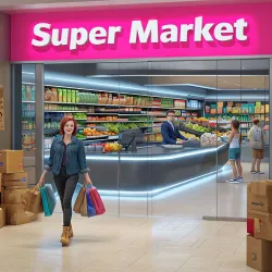 XWorld | Manajer toko besar supermarket