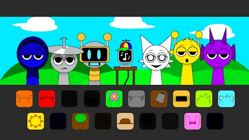 Sprunki Incredible All Modes | Permainan | XWorld