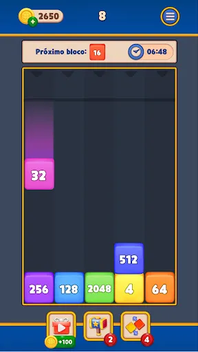 Number Drop:Quebra-cabeça 2048 | Jogos | XWorld