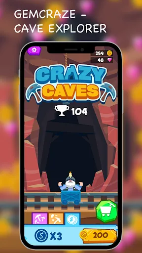 GemCraze - Cave Explorer | เกม | XWorld
