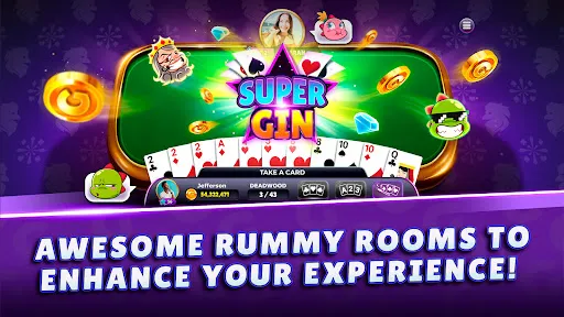 Gin Rummy Super -Permainan Kad | Permainan | XWorld