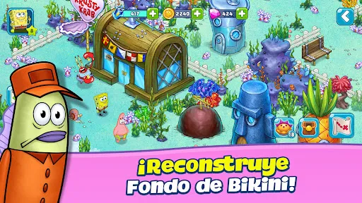 Las aventuras de Bob Esponja | juego | XWorld