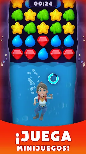 Treasure Party: dados y celdas | juego | XWorld