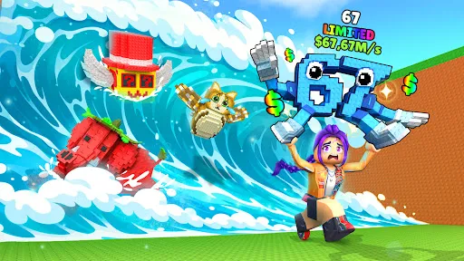 Escape Tsunami: Grab Brainrot | เกม | XWorld Escape Tsunami: Grab Brainrot | เกม | XWorld