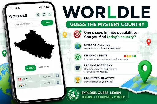 Globle - Tebak Negara | Permainan | XWorld Globle - Tebak Negara | Permainan | XWorld