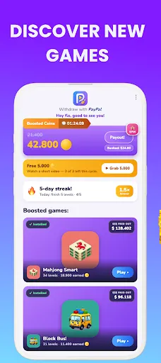 Playout: Earn Money | Permainan | XWorld Playout: Earn Money | Permainan | XWorld
