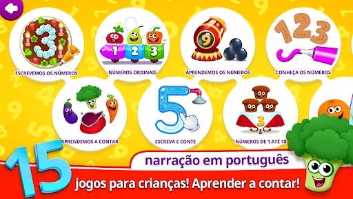 Jogo de numeros 123 crianças! | Jogos | XWorld