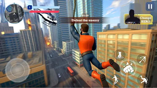 Super Hero Fight: Flying Game | Permainan | XWorld
