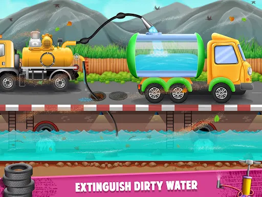 Road Cleaner Truck Driving | Jogos | XWorld