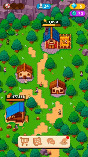 Idle Town Master - Pixel Game | Permainan | XWorld