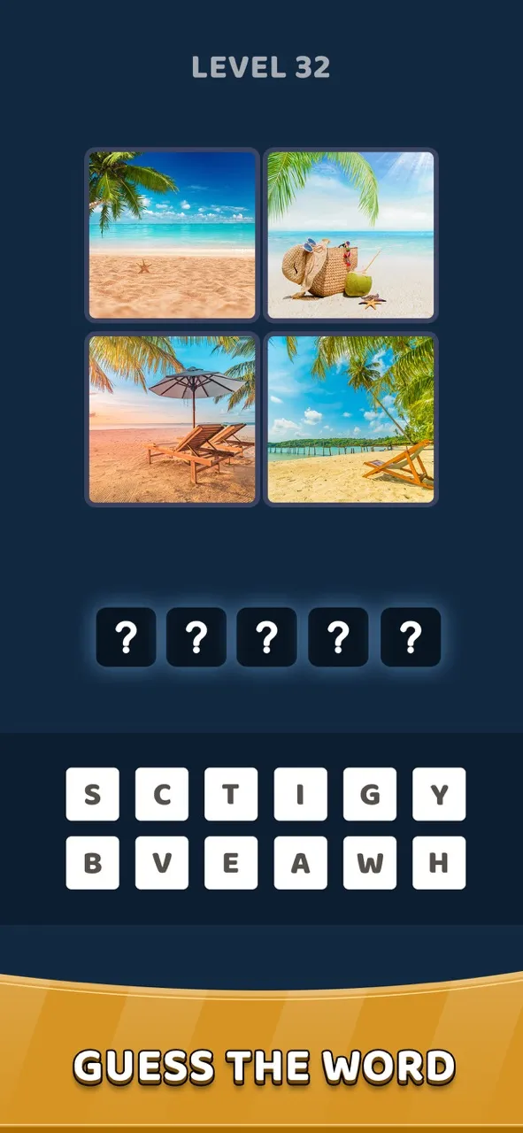 4 Pics 1 Word: Word Guess Game | 游戏 | XWorld