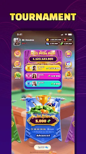 CueGo: 8 ball pool peak match | Permainan | XWorld