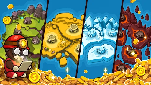 Popo Mine: Idle Mineral Tycoon | Permainan | XWorld