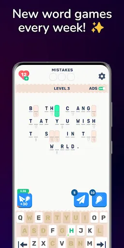 Cryptogram - Mega Words | 游戏 | XWorld