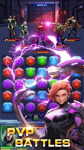 Superhero & Puzzles Match3 RPG | 游戏 | XWorld