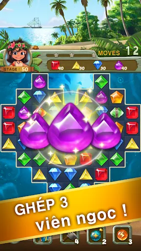 Paradise Jewel: Match-3 Puzzle | Games | XWorld