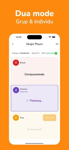 Impostor Who? Game Kata | Permainan | XWorld