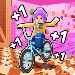 XWorld | Bike Obby: Clicky Keyboard