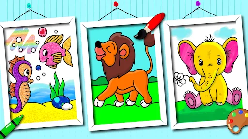 Coloring Book Games for Kids | Games | XWorld