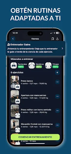 Gains IA: Rutinas Gym | juego | XWorld