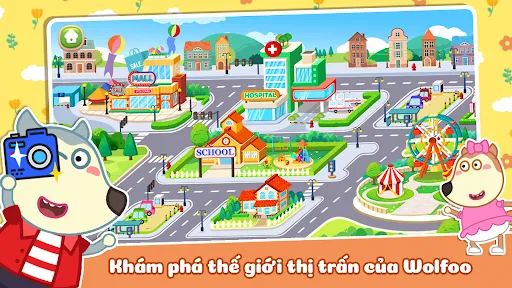 Thị trấn mơ ước của Wolfoo | Games | XWorld