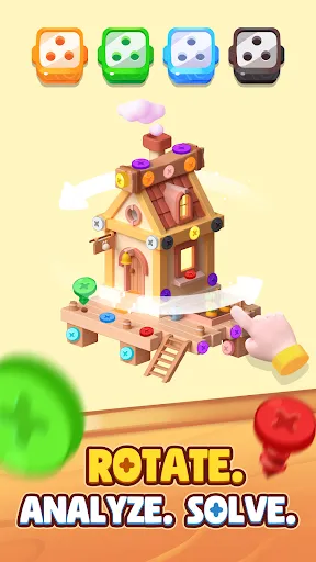 Screwdle 3D: Twist to Unlock | Games | XWorld