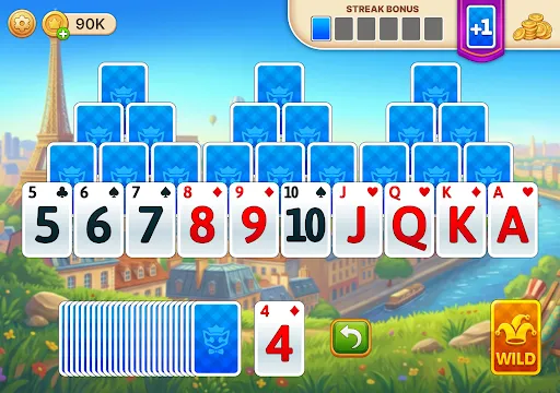 Solitaire Explorer: TriPeaks | 游戏 | XWorld
