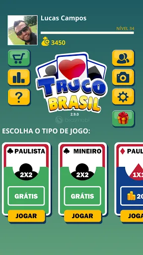 Truco Brasil - Truco online | Jogos | XWorld