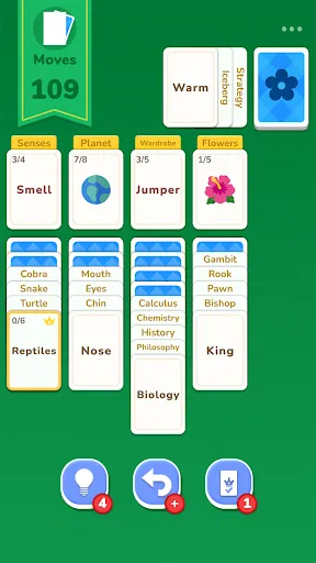 Word Sort Solitaire Journey | Games | XWorld