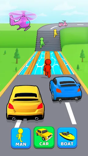 Vehicle Transform Challenge | juego | XWorld