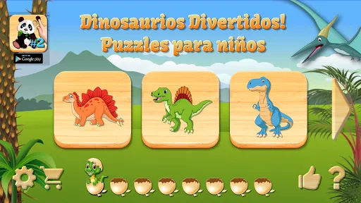 Dinosaurios Niños Rompecabezas | juego | XWorld