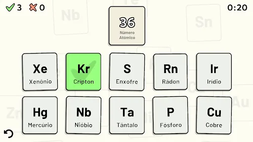 Quiz da Tabela Periódica | Jogos | XWorld Quiz da Tabela Periódica | Jogos | XWorld