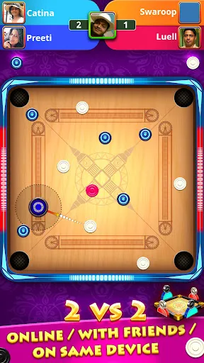 World Of Carrom :3D Board Game | Permainan | XWorld