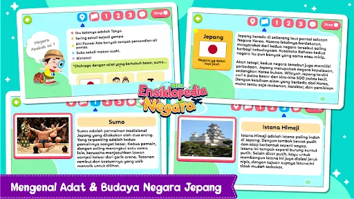 Ensiklopedia Negara untuk Anak | Permainan | XWorld