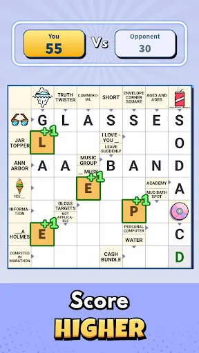 1v1 Crossword GO | 游戏 | XWorld