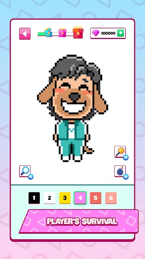 Pixel Number Cute Art | Games | XWorld