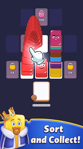 Shuffle Kings－card sort color | เกม | XWorld