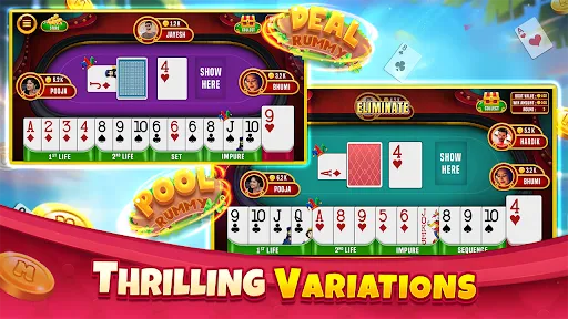 Indian Rummy Offline Card Game | 游戏 | XWorld