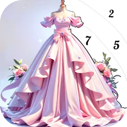 XWorld | Game Mewarnai Gaun Putri