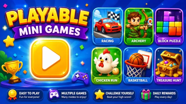 Playable - Mini Games | Permainan | XWorld