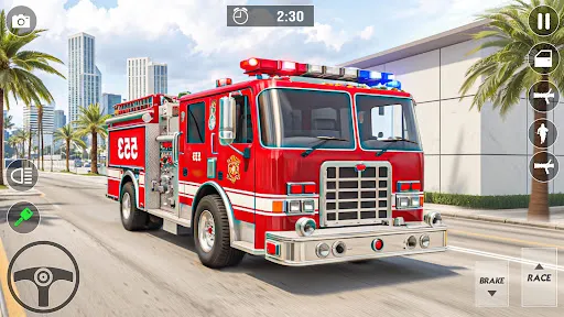 Fire Truck Rescue Firefighter | Jogos | XWorld