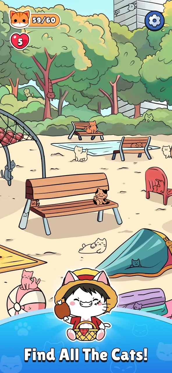 Spot Hidden Cat: Find it out | Игры | XWorld